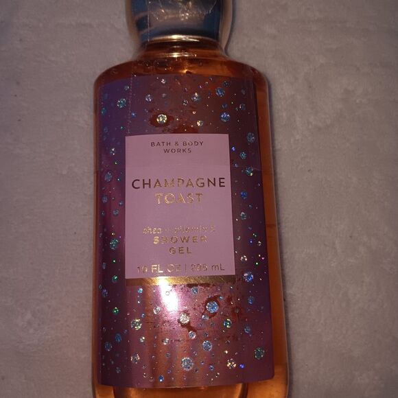 NWT Sealed Bath & Body Works Champagne Toast 2 PCS Gift Set-Lotion & Shower Gel - Picture 6 of 15